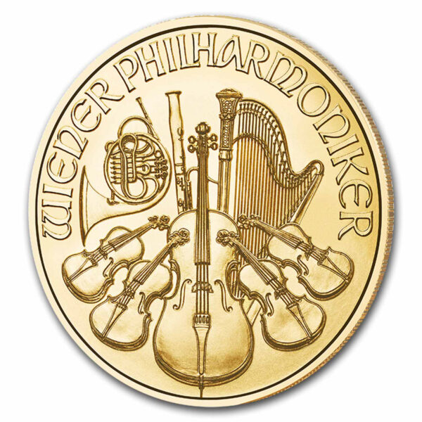 1/25 oz Austrian Philharmonic Gold Coin