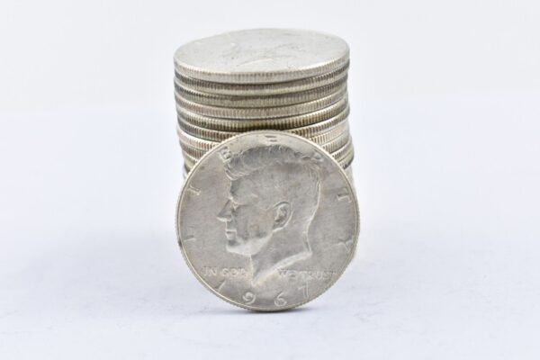 $10 FV 40% Silver Kennedy Half Dollars 20-Coin Roll