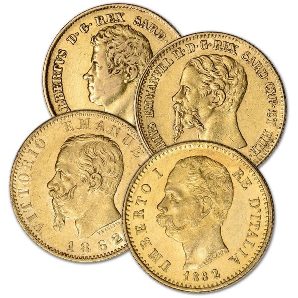 20 Lire (Francs) Gold Coin Italy
