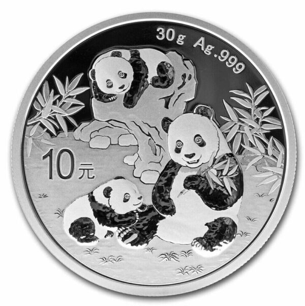 30 Gram Chinese Panda Silver Coin