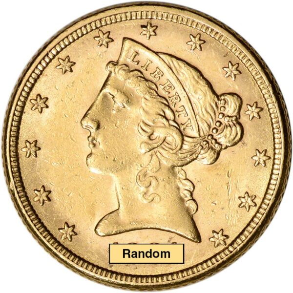 $5 Liberty Half Eagle Gold