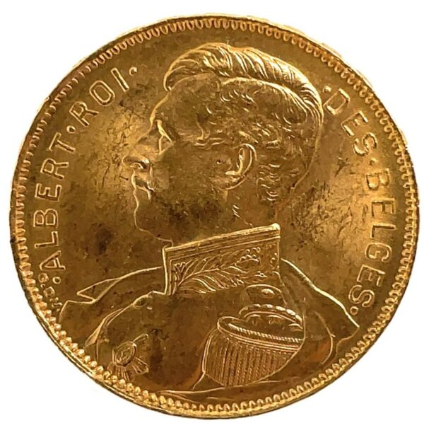 Belgian 20 Francs Gold Coin