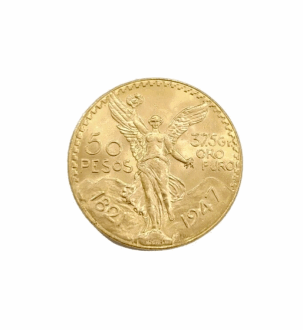 Mexican 50 Pesos Centenario Gold Coin