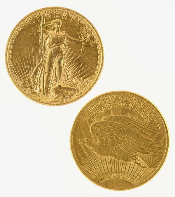 Saint Gaudens $20 Gold Coin (1907-1933) Double Eagle