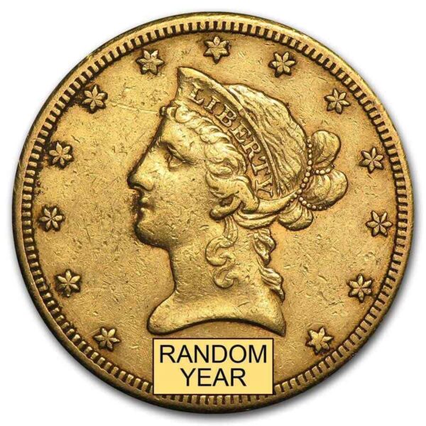 $10 Liberty Eagle Gold Coin XF