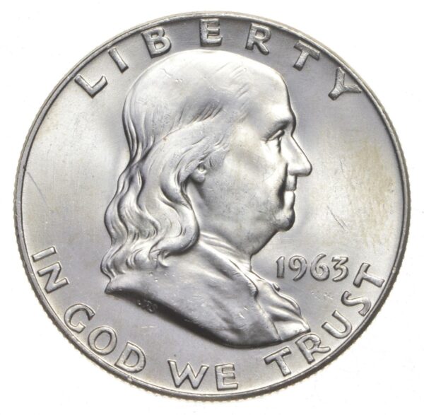 $10 FV Franklin Half Dollars AU