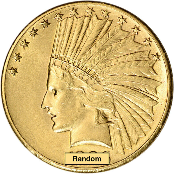 $10 Indian Eagle Gold Coin (Cleaned/Jewelry Grade)