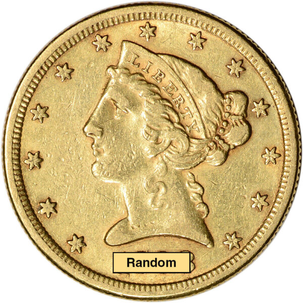 $5 Liberty Half Eagle Gold Coin (XF)