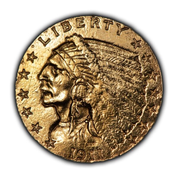 Indian $2.50 Gold Quarter Eagle (BU)